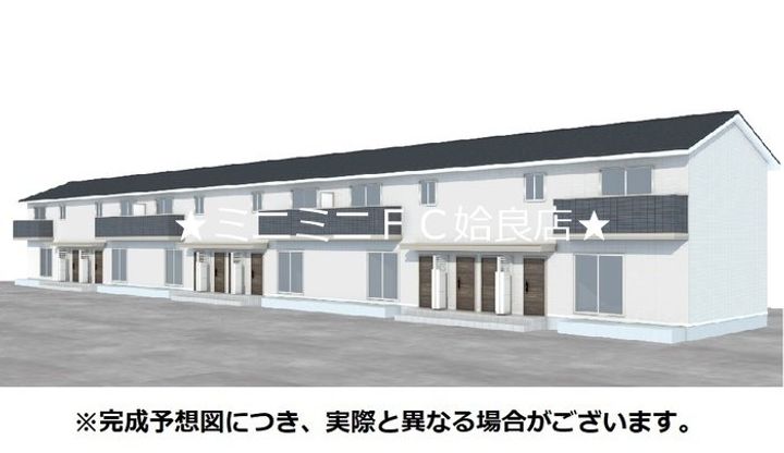 鹿児島県姶良市東餅田(アパート)の賃貸物件の外観