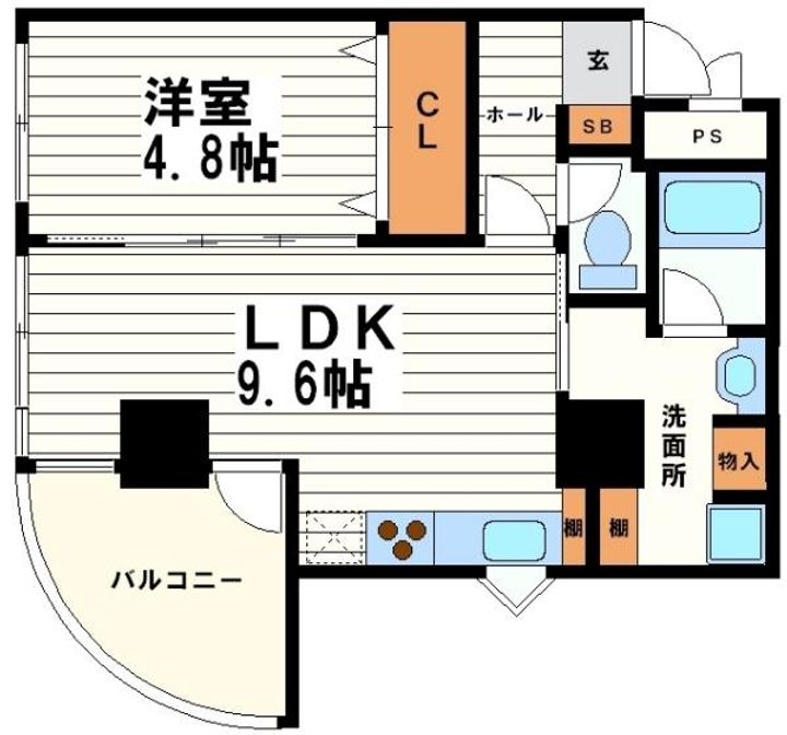 ヴェルビューレIIの間取り
