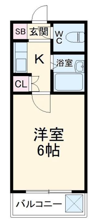 ベイコートNo.1の間取り