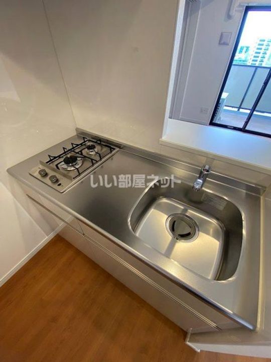 リアンシエルブルー白金のキッチン