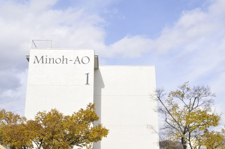 UR箕面粟生第一の地図