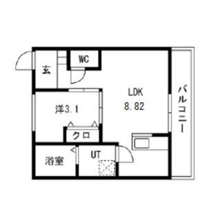 ティンガーラ須ヶ口 EASTの間取り