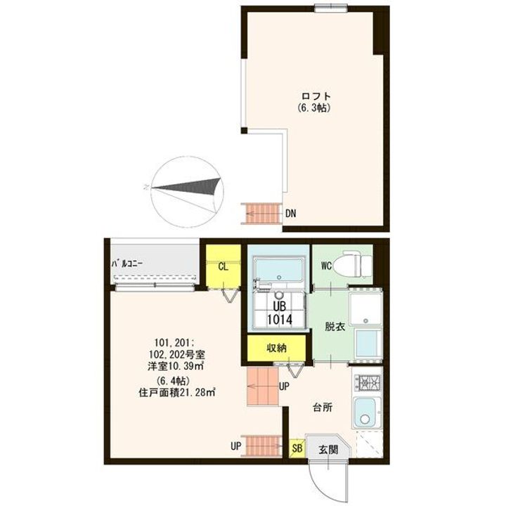 Happiness K.Iの間取り