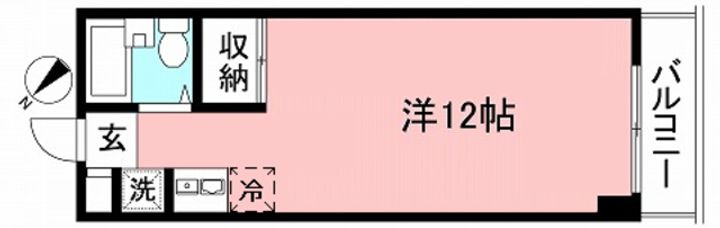 東芳ビルの間取り