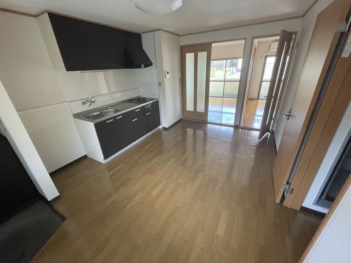 岡本ハイツの居間