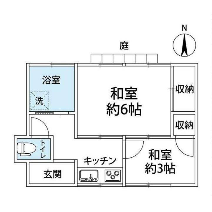 神奈川県藤沢市本町3(一戸建)の賃貸物件の間取り