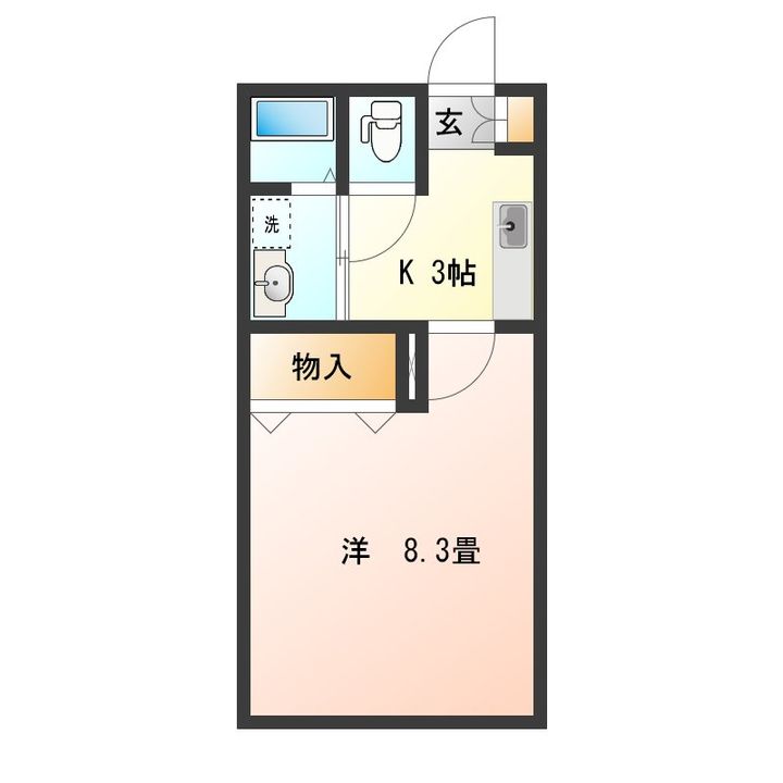 ブランドール長町の間取り
