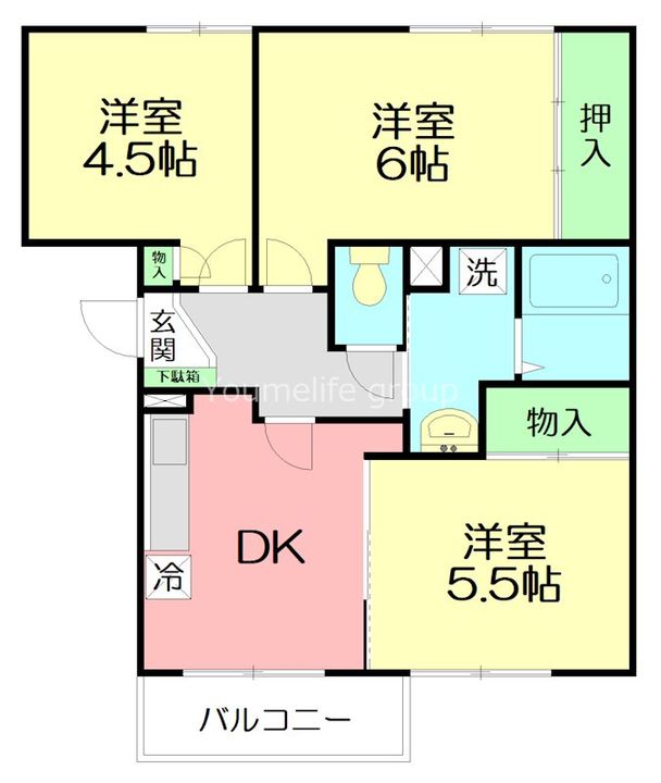 エスポアールの間取り