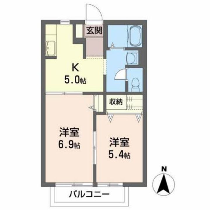アースヴィレッジの間取り