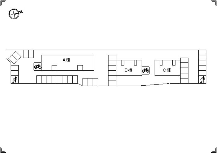 シャトル沖浜 C棟の地図