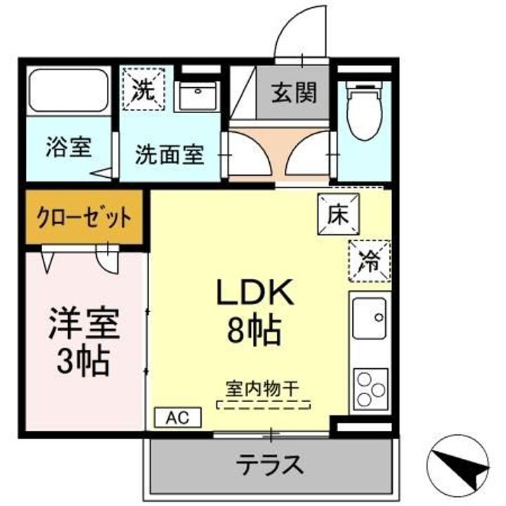 Grace Santeの間取り