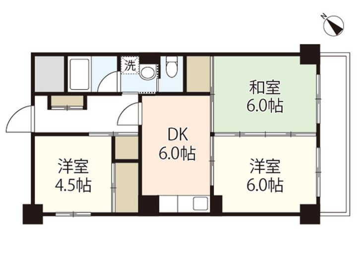 ロジェ富士見町の間取り