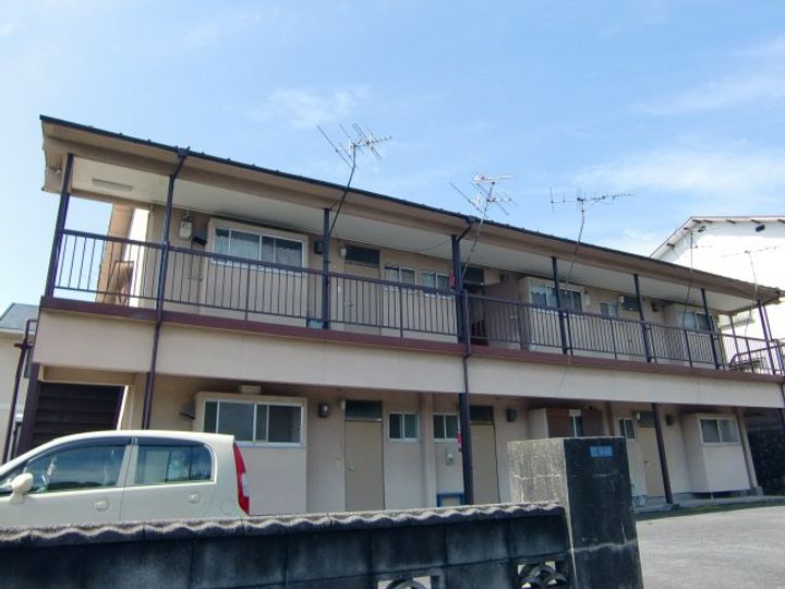 安部アパートの外観