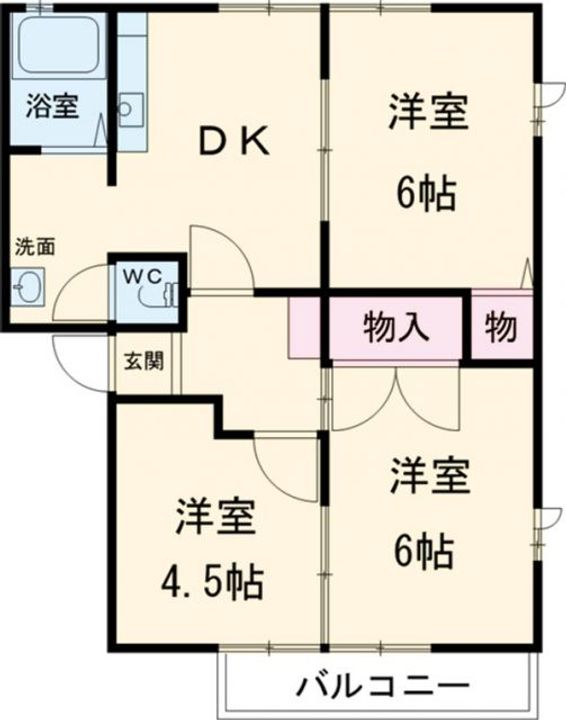 ヴィルヌーブの間取り