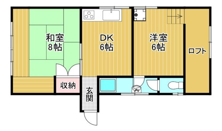 ファミールHIRO Aの間取り