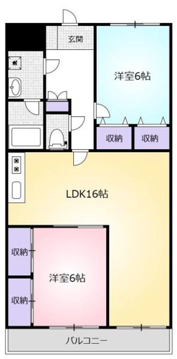 アトリオ今泉7の間取り