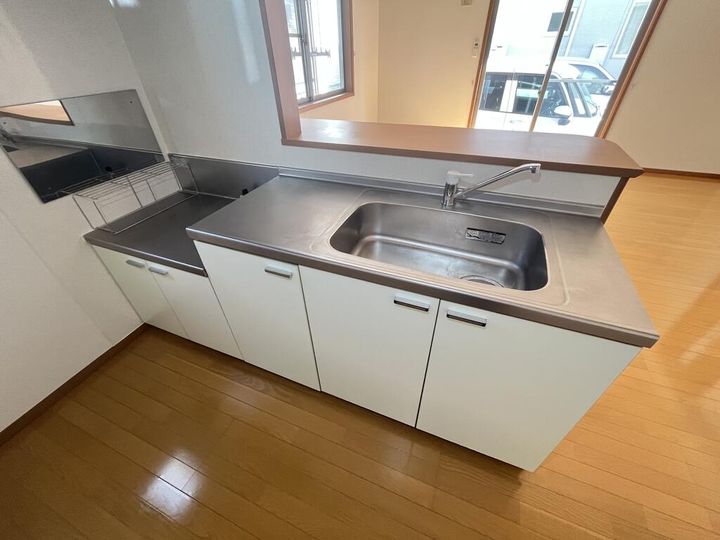 宮城県仙台市若林区大和町1(一戸建)の賃貸物件のキッチン