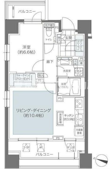 メゾンカルム本郷の間取り