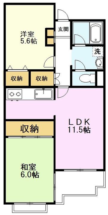 クレールメゾン恋ヶ窪の間取り