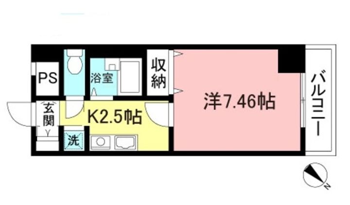 辻ハイムVIの間取り