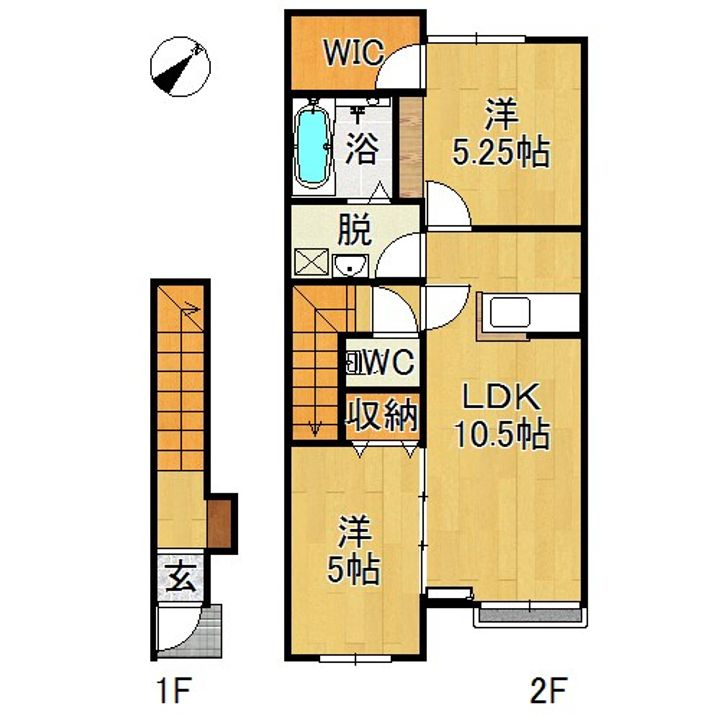 グランメゾン ウィステリアの間取り