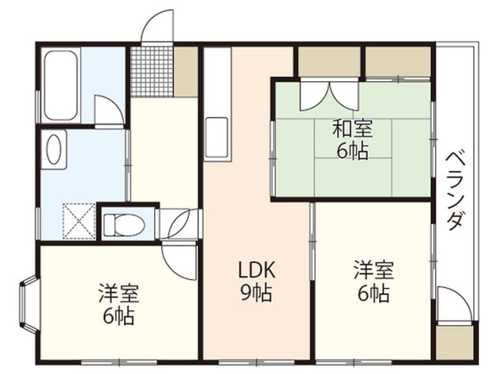 久大マンションの間取り