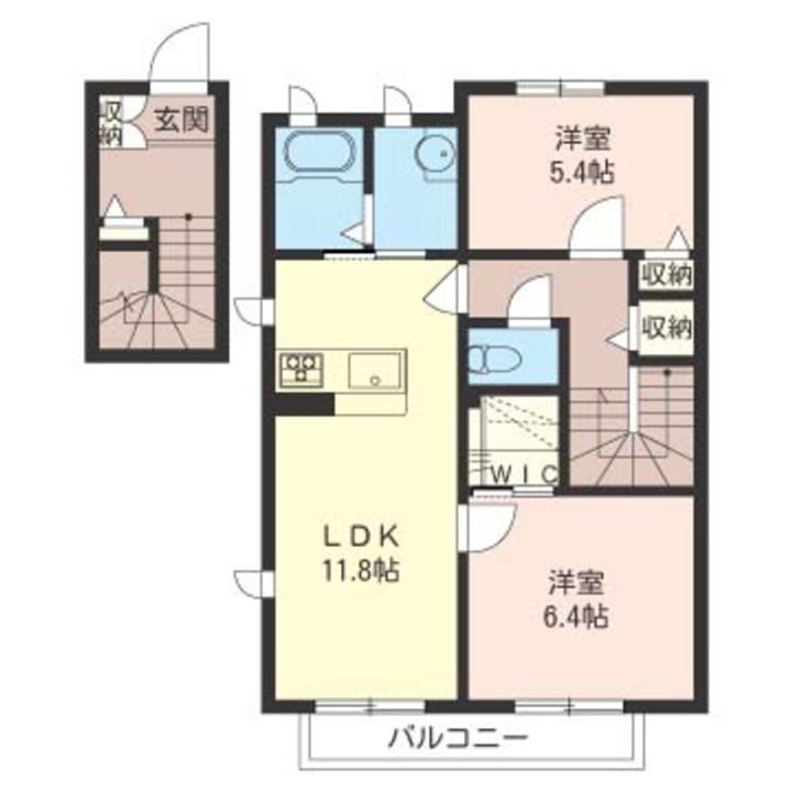 ヴィラロゴスの間取り