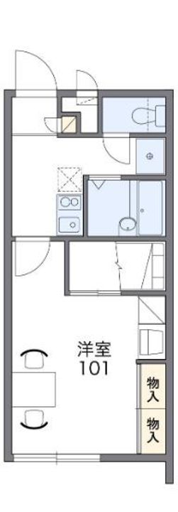 沖縄県沖縄市比屋根3(アパート)の賃貸物件の間取り