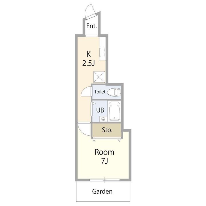 モダンフレンチTOYOTAMAの間取り