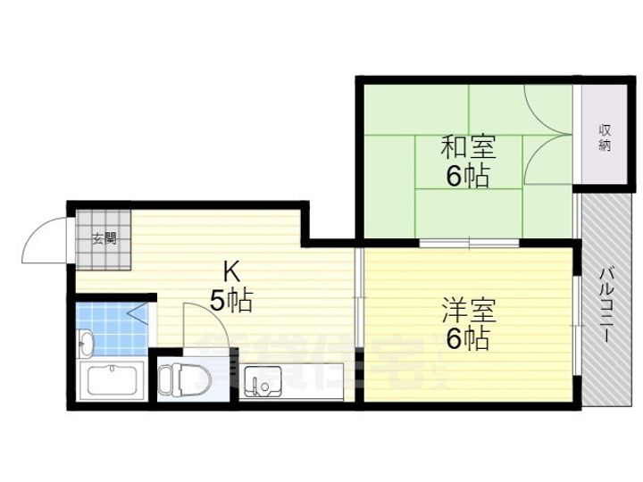 古川ビレッジの間取り