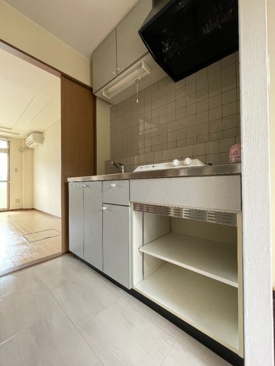岡山県倉敷市老松町1(マンション)の賃貸物件のキッチン