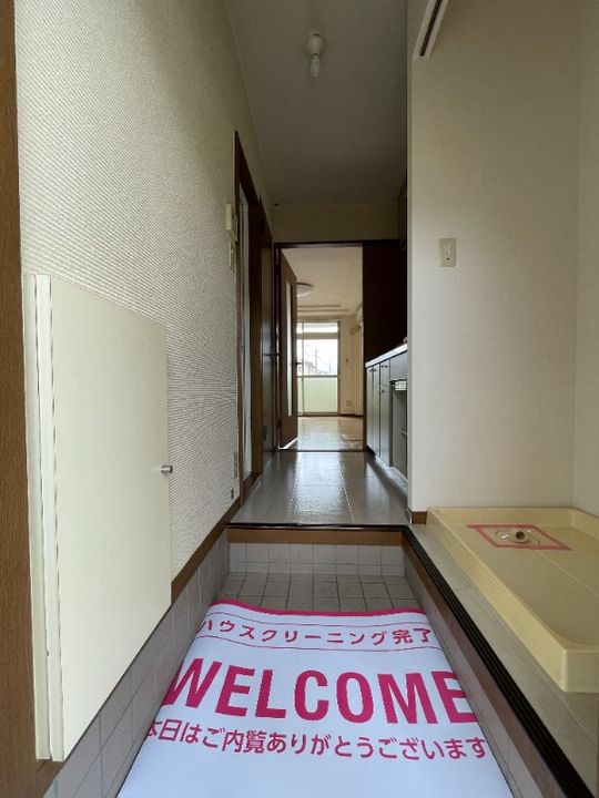 岡山県倉敷市老松町1(マンション)の賃貸物件の玄関