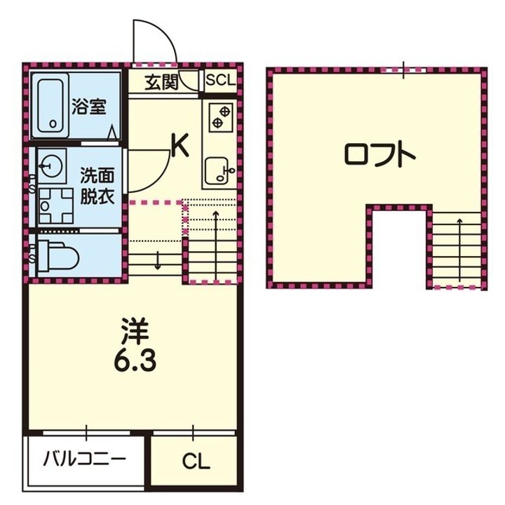 ステラ光の森southの間取り