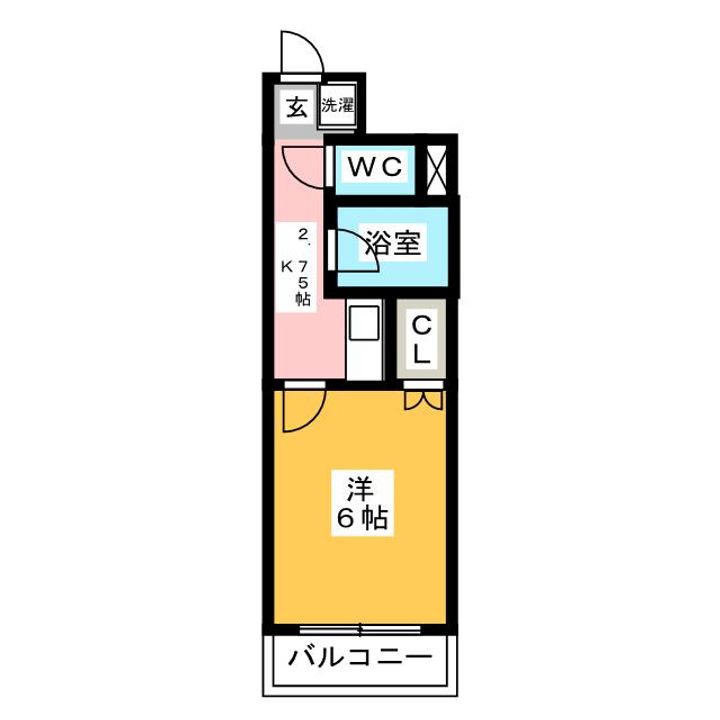 アクティ北浦和の間取り