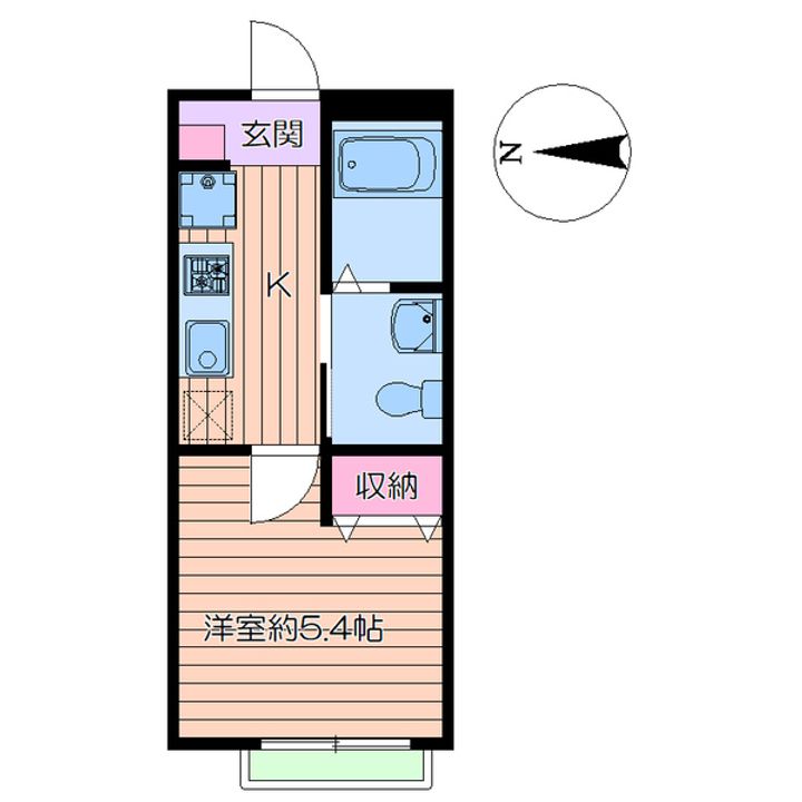 パーセ吉田の間取り