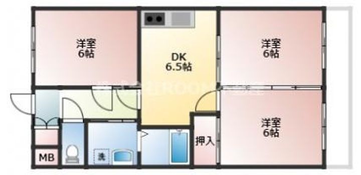 東町ペアシティの間取り