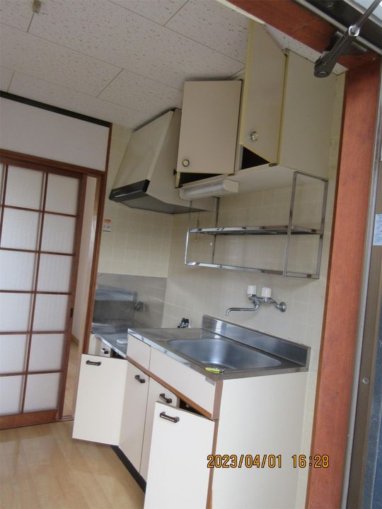 アパート海山のキッチン