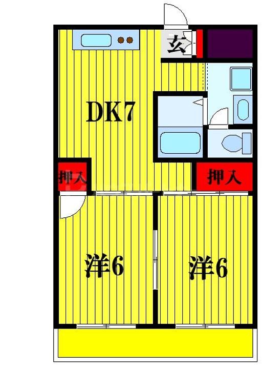 KODAヒルズ津田沼の間取り
