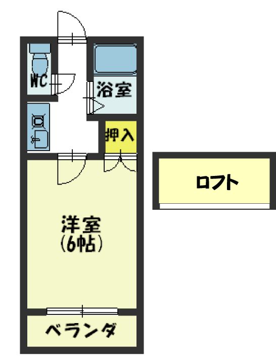 パレス奥田町の間取り