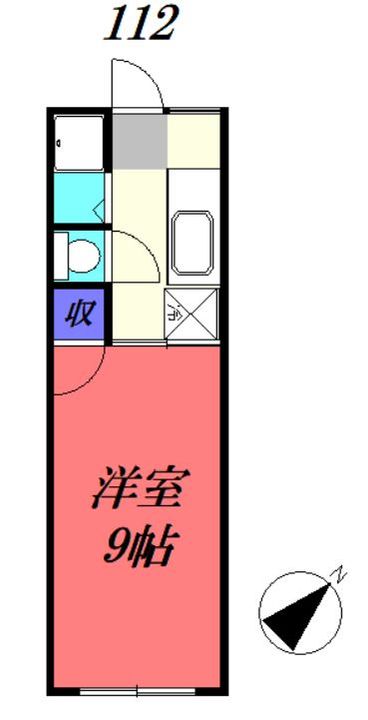 アイムズガーデン15 A棟の間取り