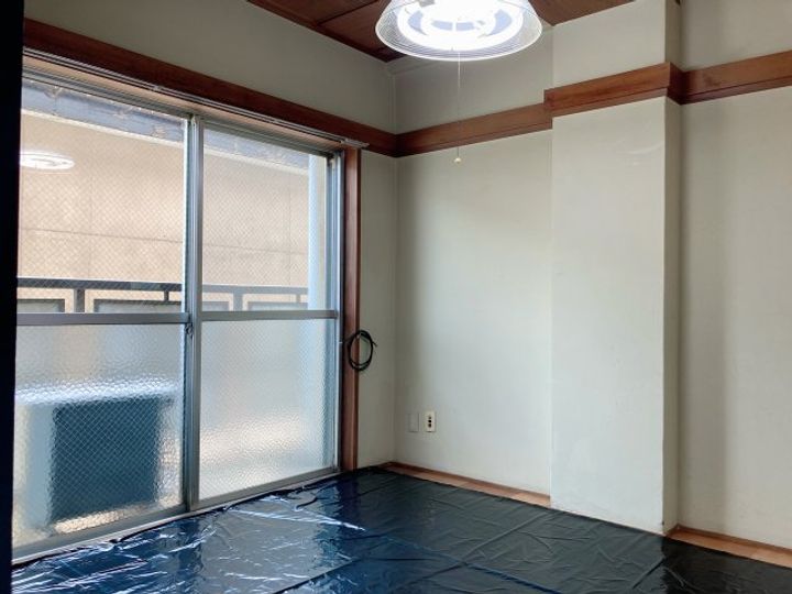 やまきマンションの居間