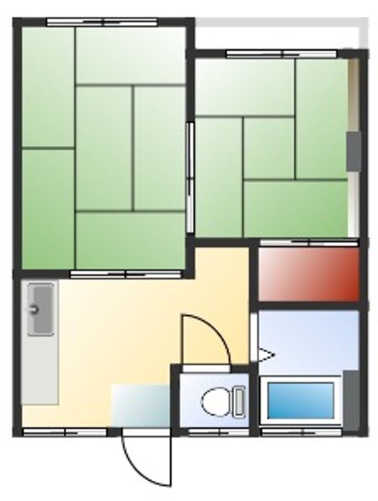 やまきマンションの間取り