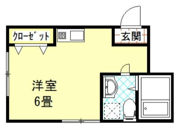 神奈川県横浜市戸塚区深谷町(アパート)の賃貸物件の間取り