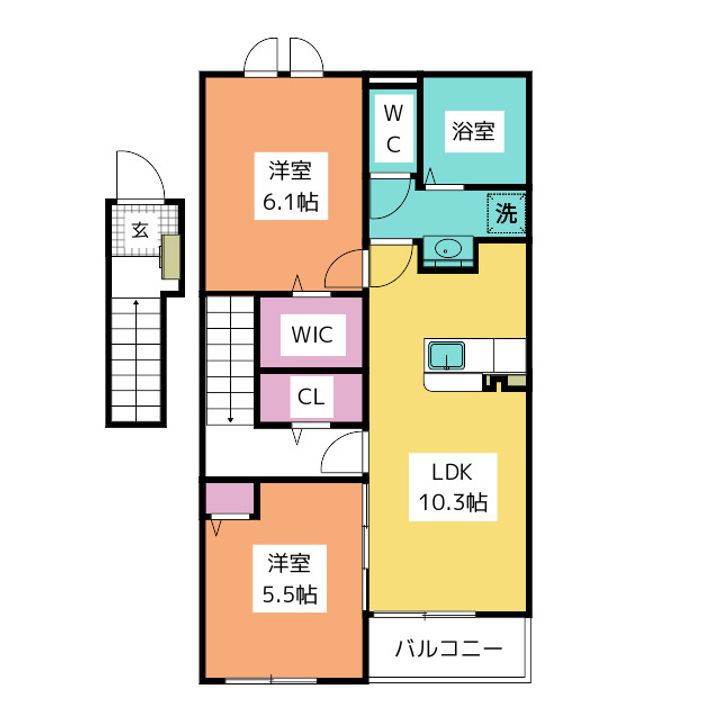 ブローテの間取り