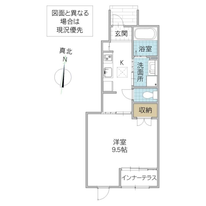 ツリーハイツ上菅谷の間取り