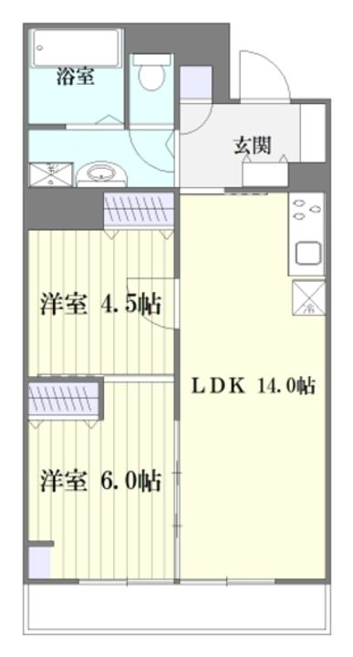 ドミール向ヶ丘の間取り