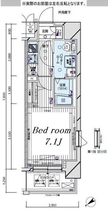 メインステージ亀戸の間取り