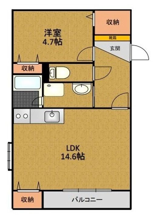 ロワイヤルさんすいIIの間取り