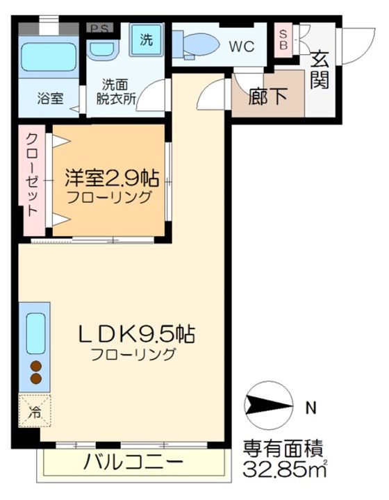 シルフィードの間取り