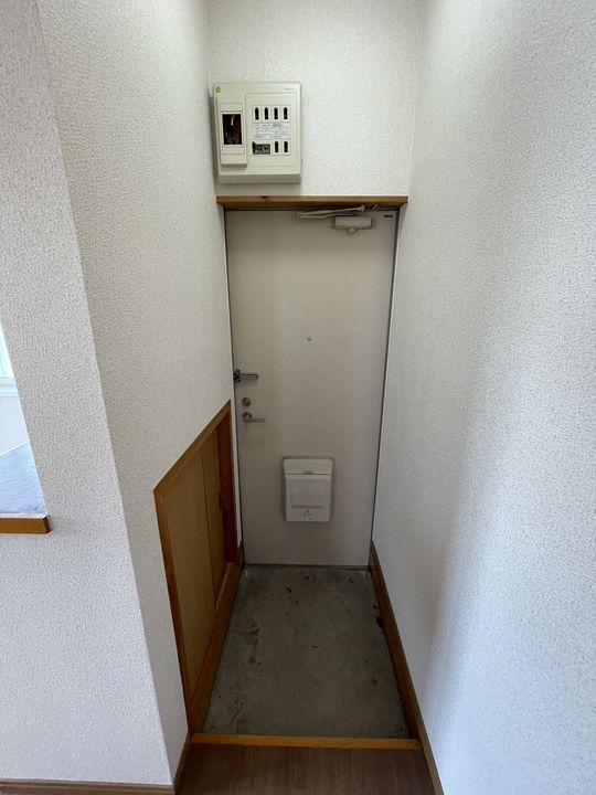 静岡県静岡市駿河区小鹿(アパート)の賃貸物件の玄関